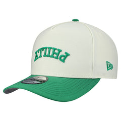 Philadelphia Eagles New Era Upside Down 9FIFTY A-Frame Snapback Hat - Cream Hats