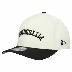 Pittsburgh Steelers New Era Upside Down 9FIFTY A-Frame Snapback Hat - Cream Hats