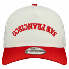 San Francisco 49ers New Era Upside Down 9FIFTY A-Frame Snapback Hat - Cream Hats
