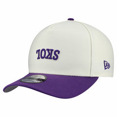 Minnesota Vikings New Era Upside Down 9FIFTY A-Frame Snapback Hat - Cream Hats