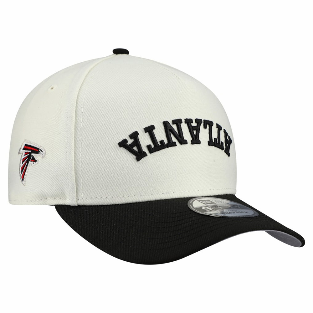 Atlanta Falcons New Era Upside Down 9FIFTY A-Frame Snapback Hat - Cream Hats