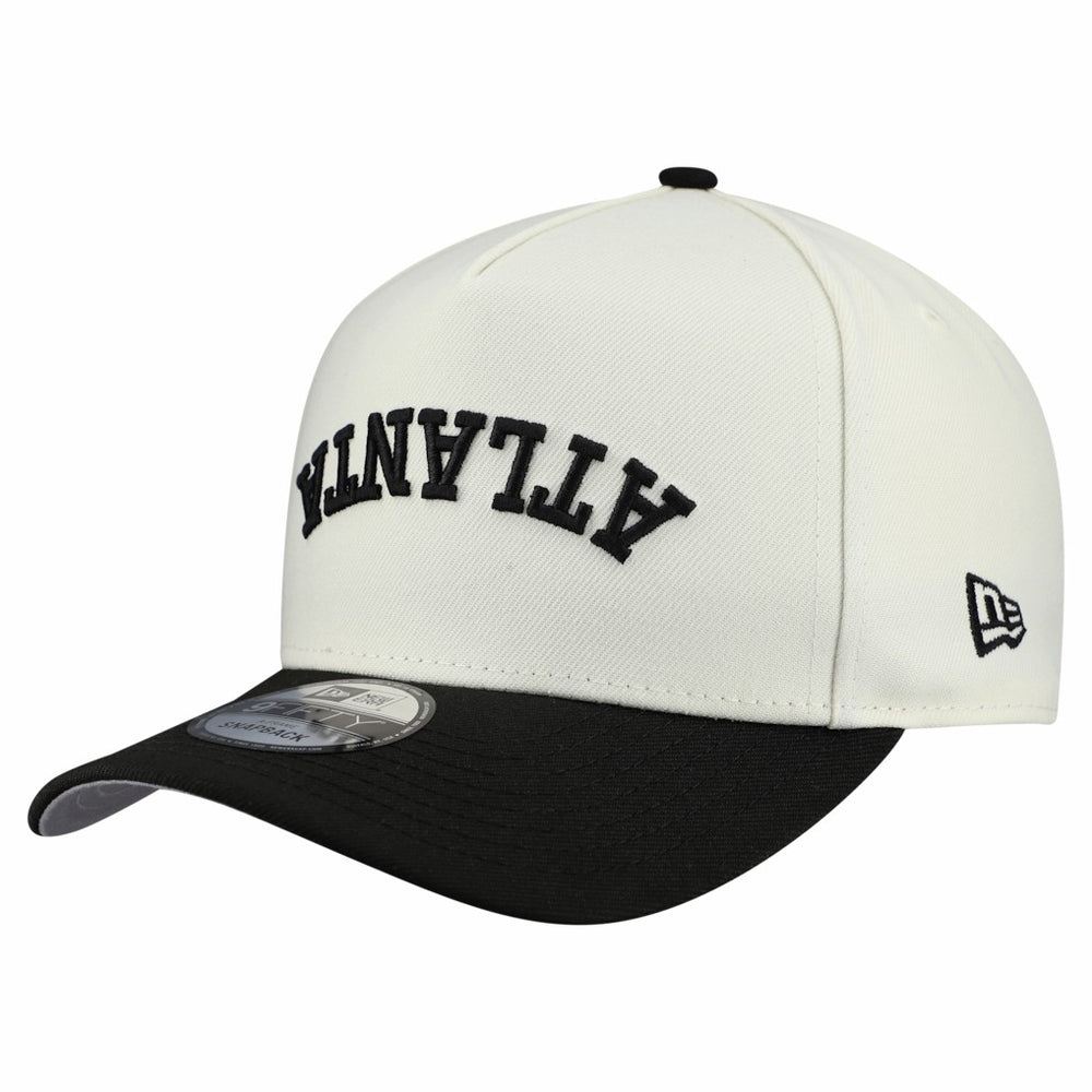 Atlanta Falcons New Era Upside Down 9FIFTY A-Frame Snapback Hat - Cream Hats