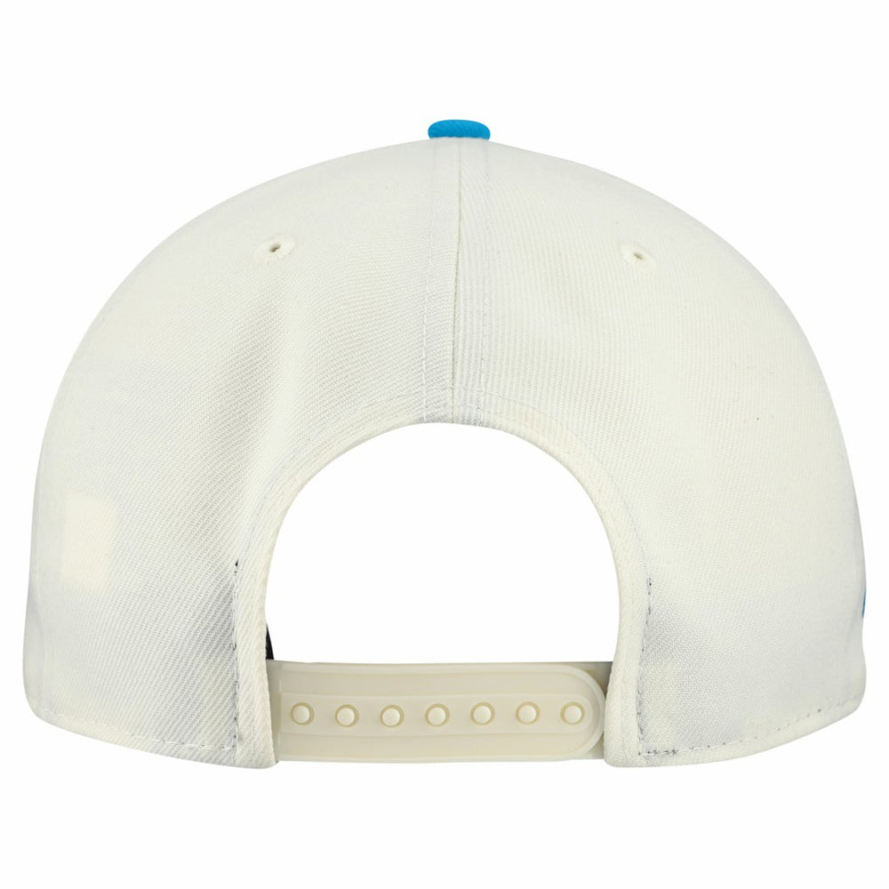 Carolina Panthers New Era Upside Down 9FIFTY A-Frame Snapback Hat - Cream Hats
