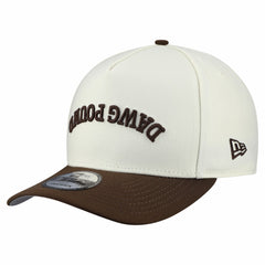 Cleveland Browns New Era Upside Down 9FIFTY A-Frame Snapback Hat - Cream Hats