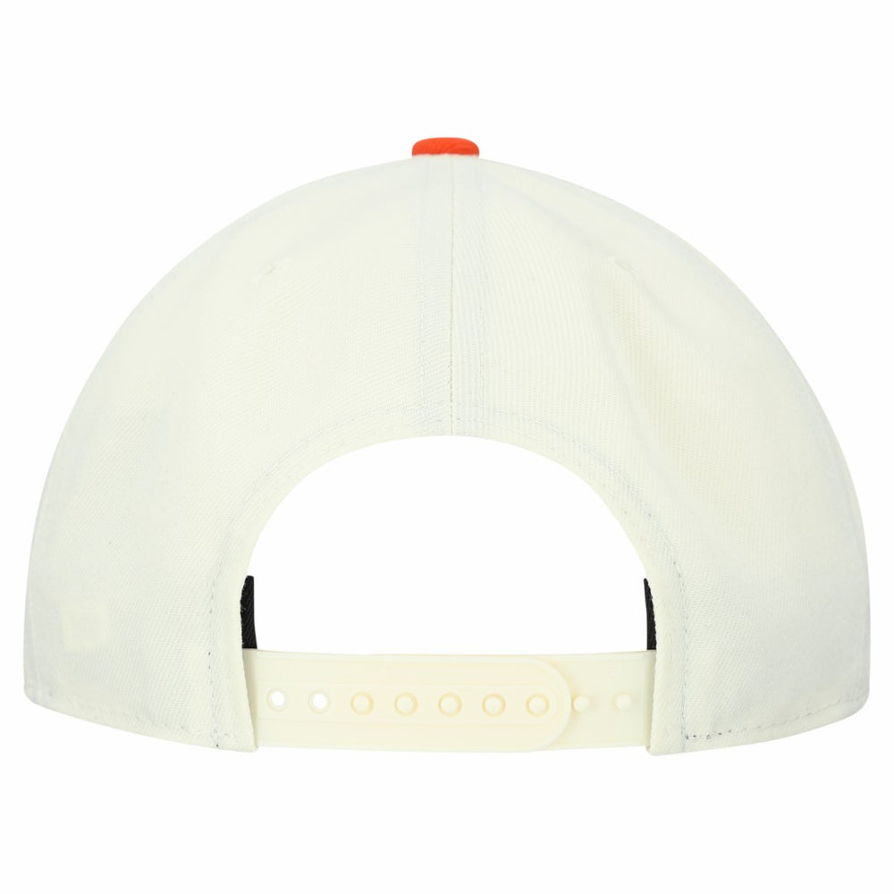 Denver Broncos New Era Upside Down 9FIFTY A-Frame Snapback Hat - Cream Hats