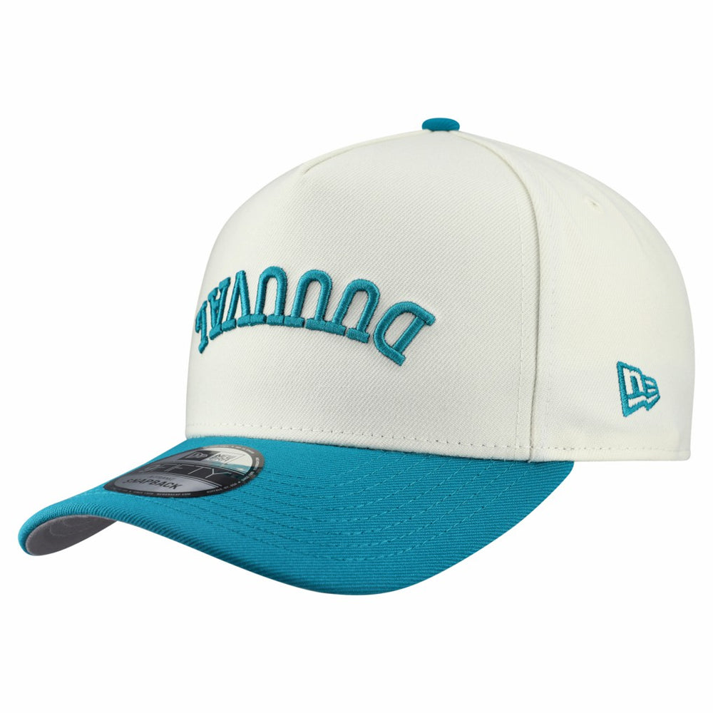 Jacksonville Jaguars New Era Upside Down 9FIFTY A-Frame Snapback Hat - Cream Hats