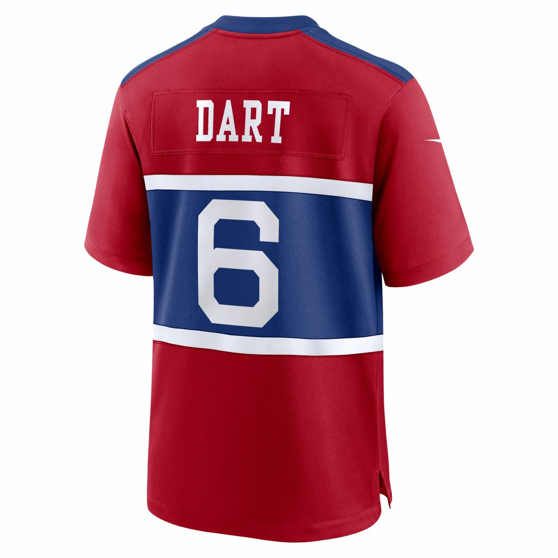 Jaxson Dart New York Giants Alternate Century Red Game Jersey - Red Jerseys