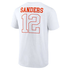 Shedeur Sanders Cleveland Browns Outline Player T-Shirt - White T-shirts
