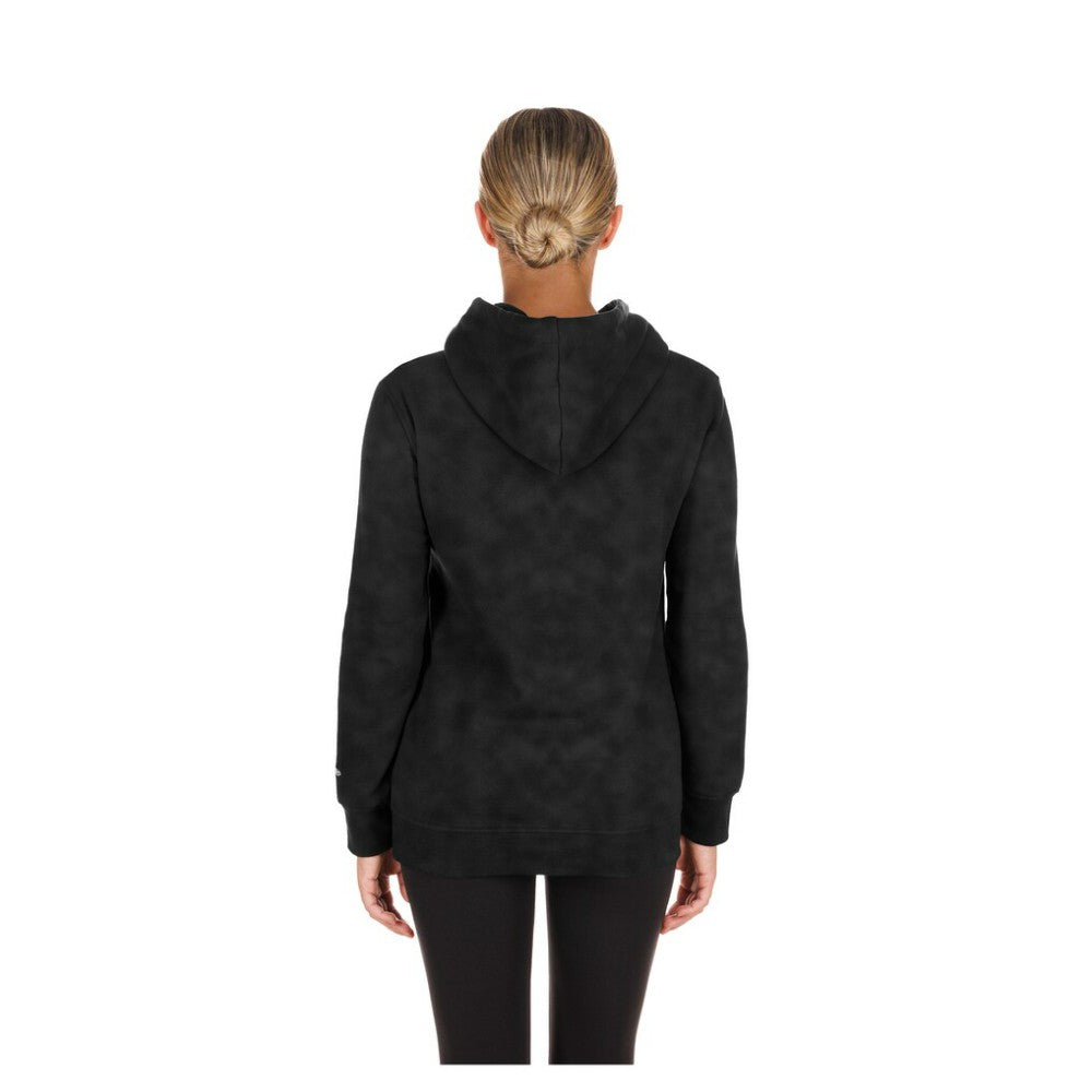 Chicago Cubs New Era Women's Día de Muertos Mineral Wash Hoodie Sweatshirt - Black Hoodies