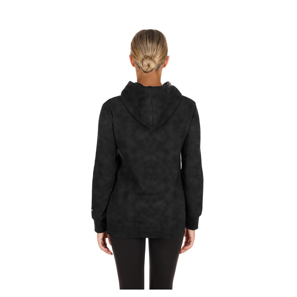 New York Mets New Era Women's Día de Muertos Mineral Wash Hoodie Sweatshirt - Black Hoodies