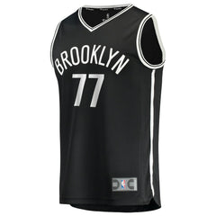 Ben Saraf Brooklyn Nets Youth Fast Break Replica Jersey Black Icon Edition - Fanatics
