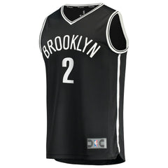Daniel Wolf Brooklyn Nets Youth Fast Break Replica Jersey Black Icon Edition - Fanatics