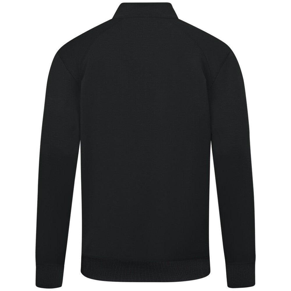 Los Angeles Angels Levelwear Upright Insignia Tri-Blend Quarter-Zip Pullover - Black Pullover