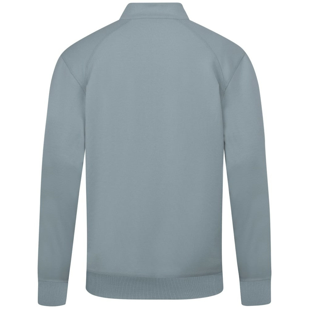 Detroit Tigers Levelwear Upright Insignia Tri-Blend Quarter-Zip Pullover - Gray Pullover