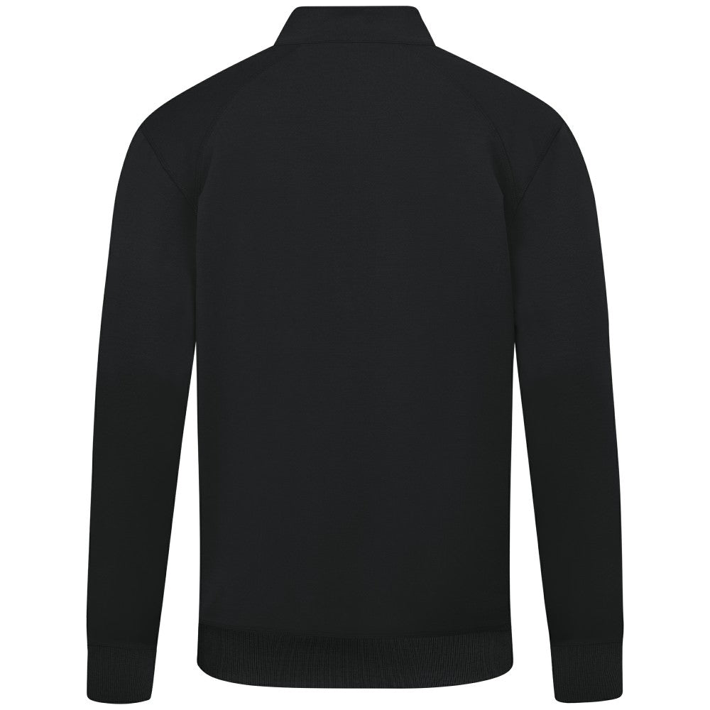 Cleveland Guardians Levelwear Upright Insignia Tri-Blend Quarter-Zip Pullover - Black Pullover
