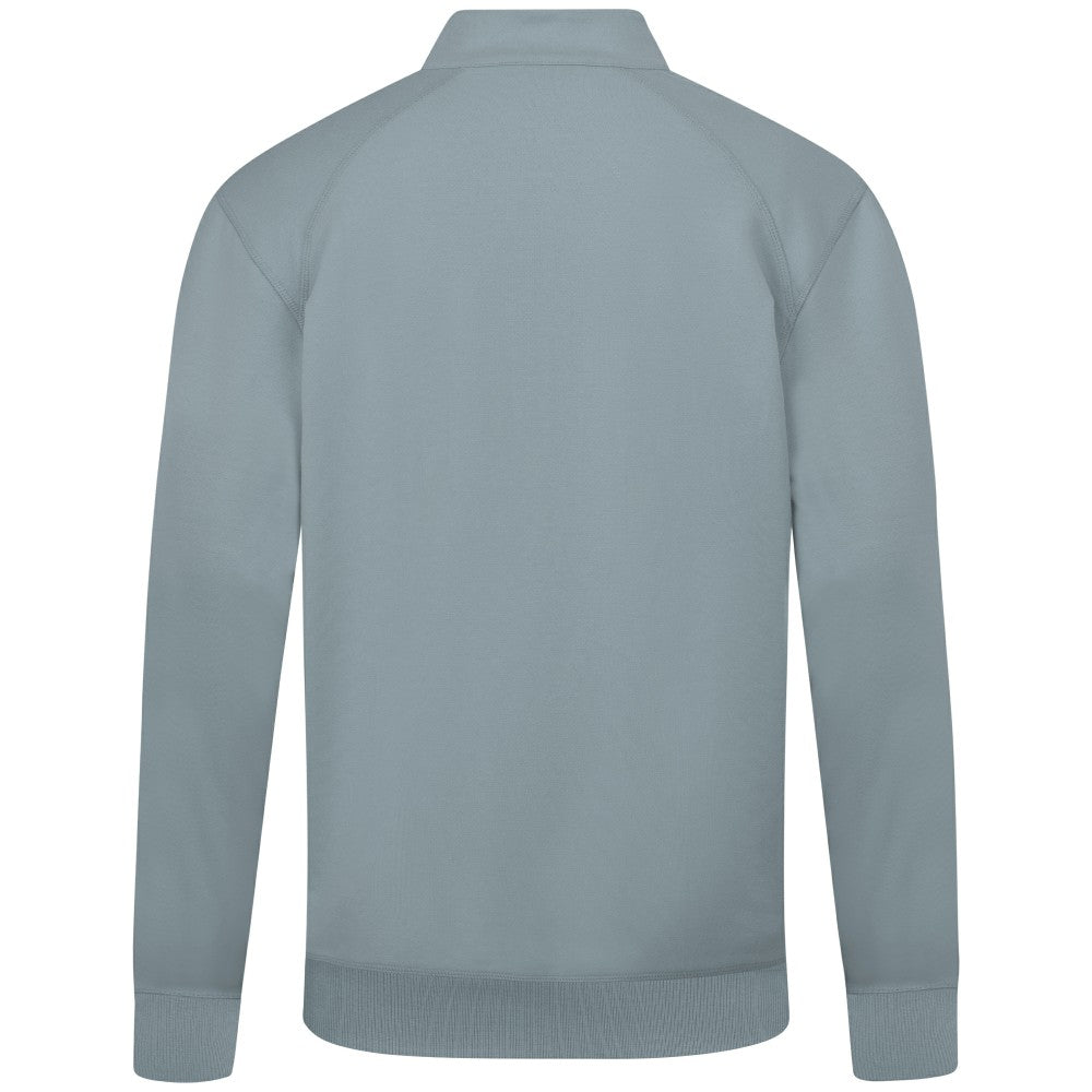 Milwaukee Brewers Levelwear Upright Insignia Tri-Blend Quarter-Zip Pullover - Gray Pullover