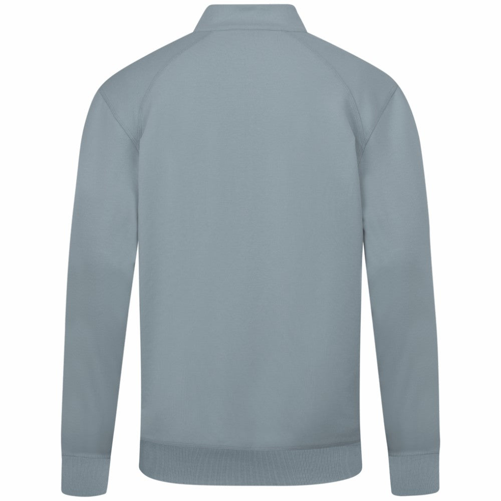 Cincinnati Reds Levelwear Upright Insignia Tri-Blend Quarter-Zip Pullover - Gray Pullover