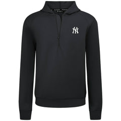 New York Yankees Levelwear Technic Insignia Quarter-Zip Hoodie - Black Hoodies