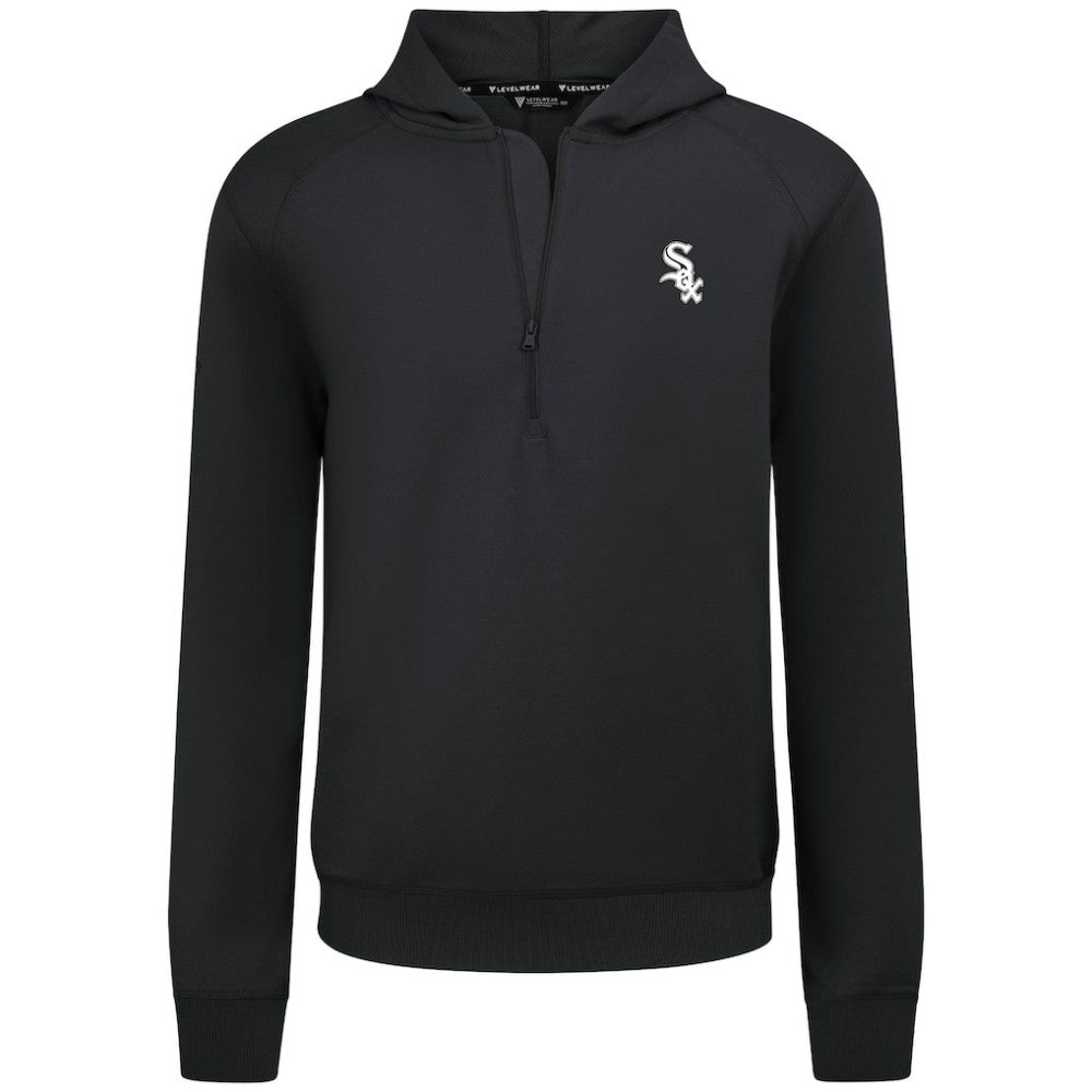 Chicago White Sox Levelwear Technic Insignia Quarter-Zip Hoodie - Black Hoodies