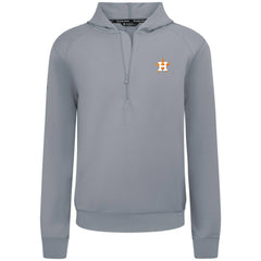 Houston Astros Levelwear Technic Insignia Quarter-Zip Hoodie - Gray Hoodies
