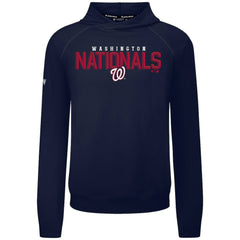 Washington Nationals Levelwear Mandate Carve Tri-Blend Hoodie - Navy Hoodies
