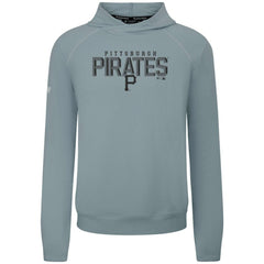 Pittsburgh Pirates Levelwear Mandate Carve Tri-Blend Hoodie - Gray Hoodies
