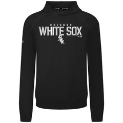 Chicago White Sox Levelwear Mandate Carve Tri-Blend Hoodie - Black Hoodies