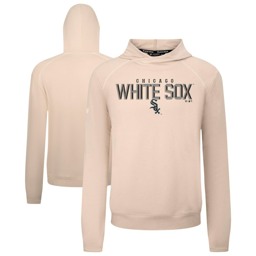 Chicago White Sox Levelwear Mandate Carve Tri-Blend Hoodie - Gray Hoodies