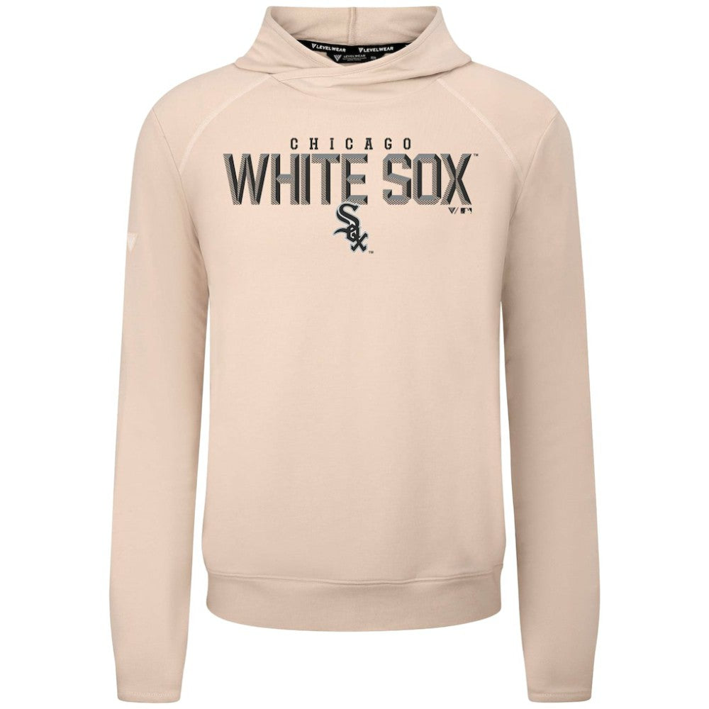 Chicago White Sox Levelwear Mandate Carve Tri-Blend Hoodie - Gray Hoodies