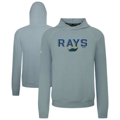 Tampa Bay Rays Levelwear Mandate Carve Tri-Blend Hoodie - Gray Hoodies
