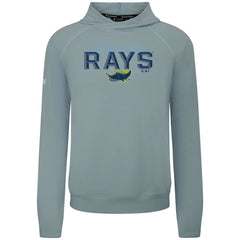 Tampa Bay Rays Levelwear Mandate Carve Tri-Blend Hoodie - Gray Hoodies