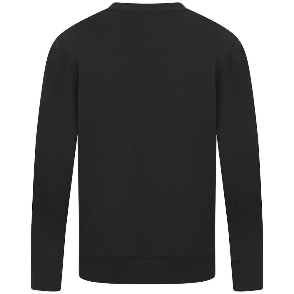 New York Yankees Levelwear Mandate Carve Tri-Blend Sweatshirt - Black Sweatshirts