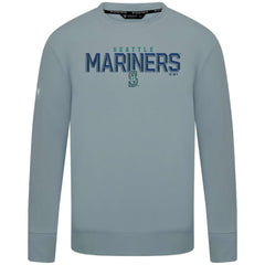 Seattle Mariners Levelwear Mandate Carve Tri-Blend Sweatshirt - Gray Sweatshirts