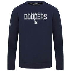 Los Angeles Dodgers Levelwear Mandate Carve Tri-Blend Sweatshirt - Navy Sweatshirts