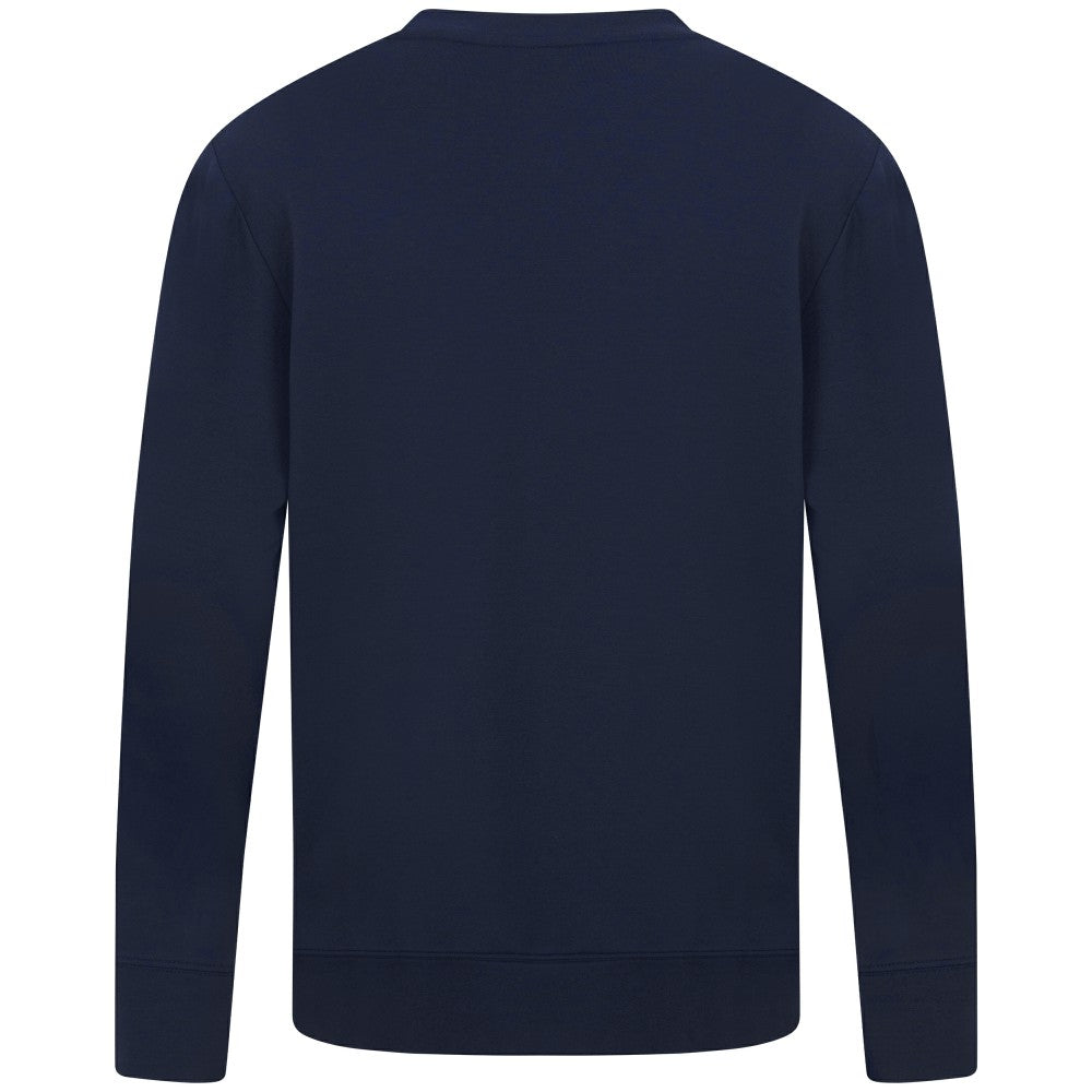 New York Mets Levelwear Mandate Carve Tri-Blend Sweatshirt - Navy Sweatshirts