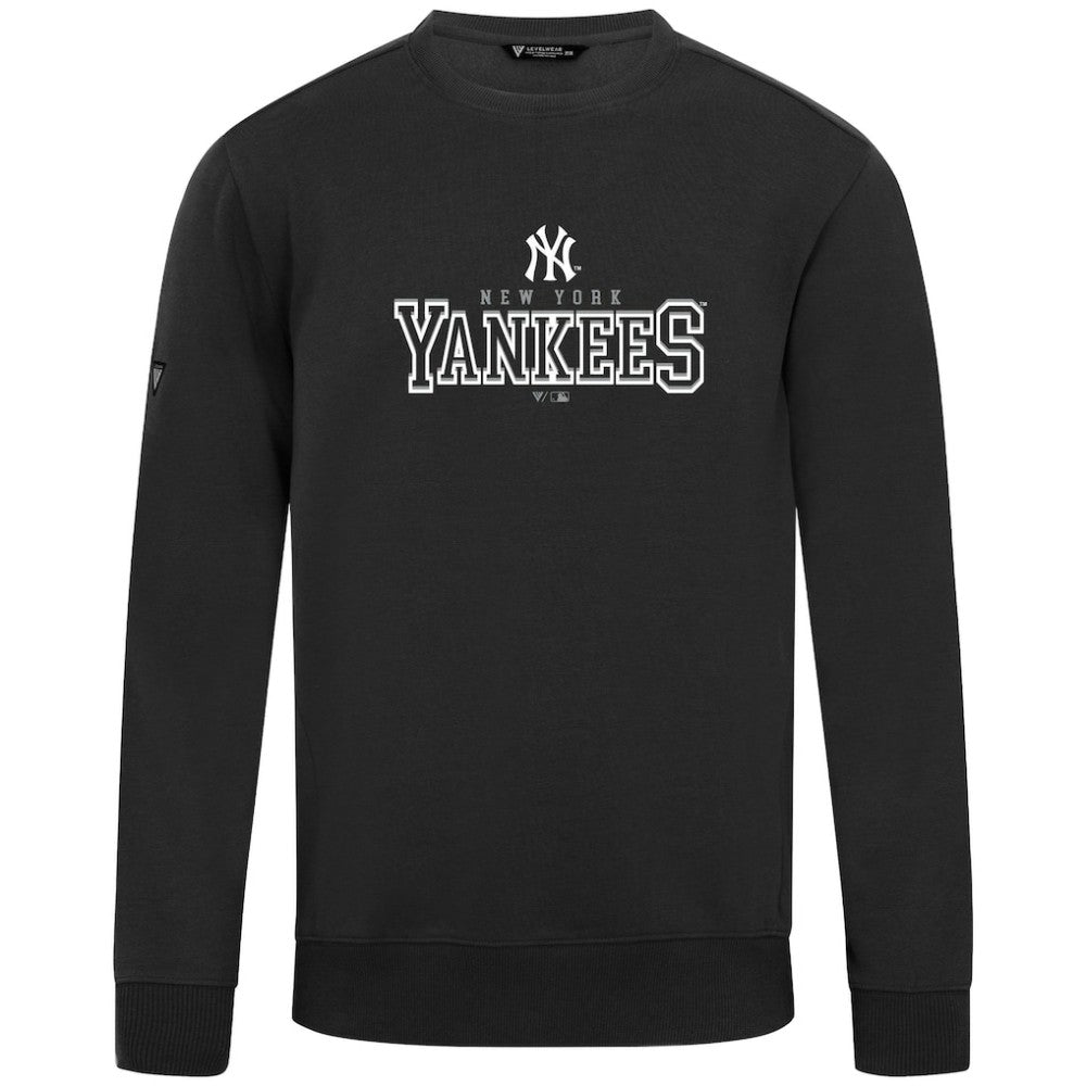 New York Yankees Levelwear Zane Journey Sweatshirt - Black Sweatshirts