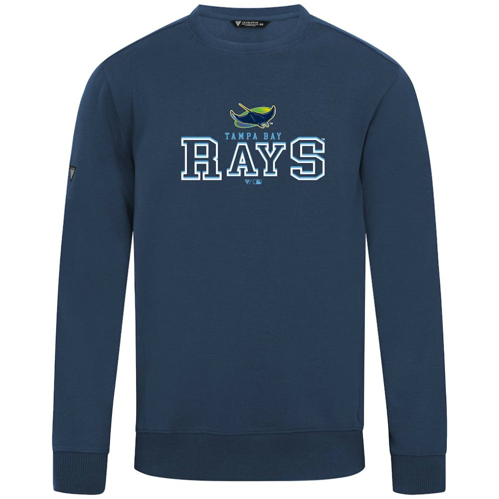 Tampa Bay Rays Levelwear Zane Journey Sweatshirt - Navy Sweatshirts