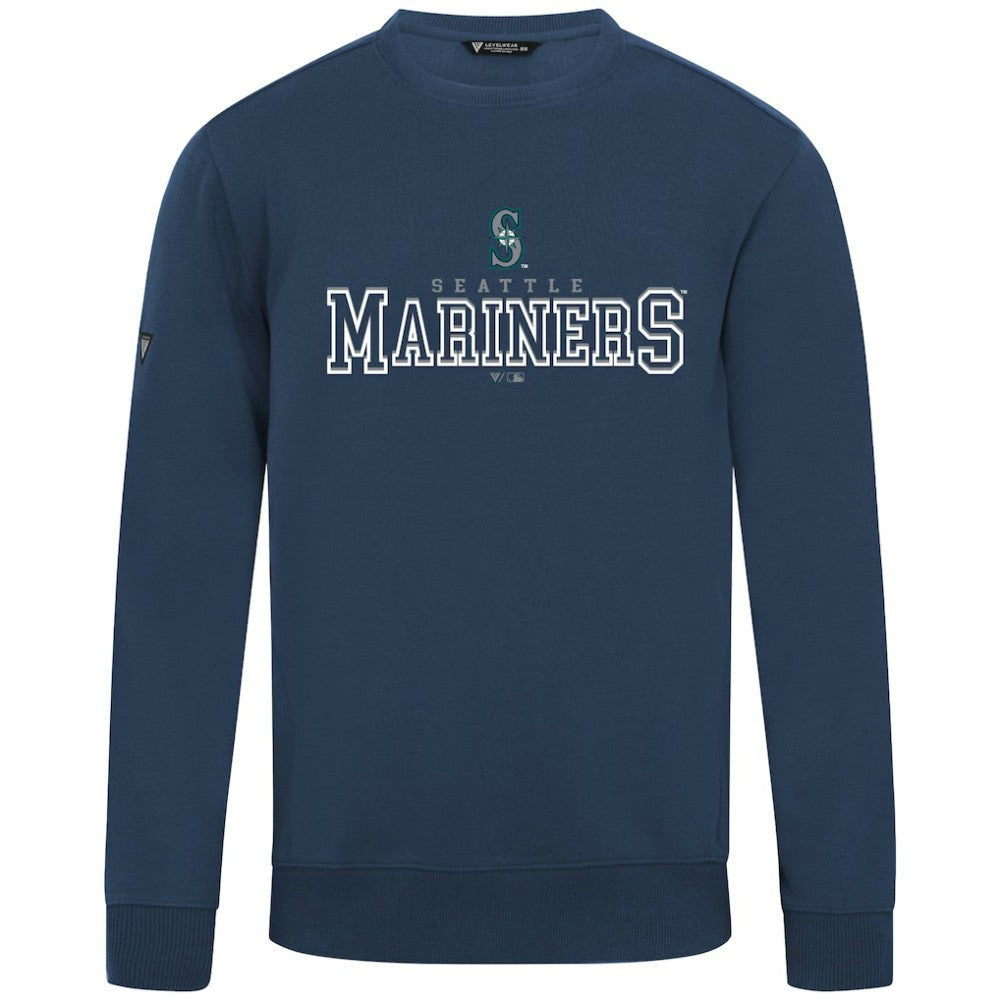 Seattle Mariners Levelwear Zane Journey Sweatshirt - Navy Sweatshirts
