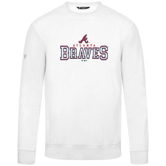 Atlanta Braves Levelwear Zane Journey Sweatshirt - White Sweatshirts