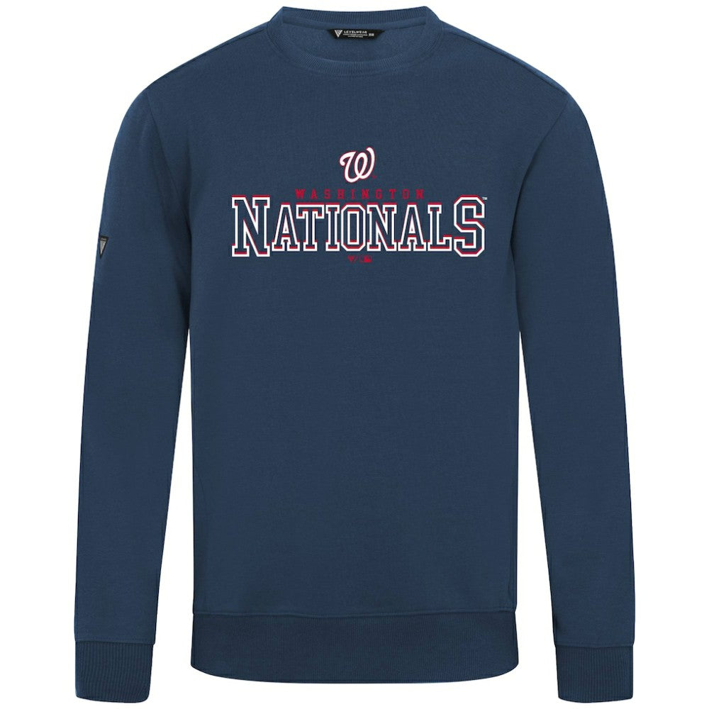 Washington Nationals Levelwear Zane Journey Sweatshirt - Navy Sweatshirts