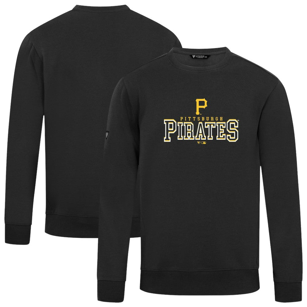 Pittsburgh Pirates Levelwear Zane Journey Sweatshirt - Black Sweatshirts