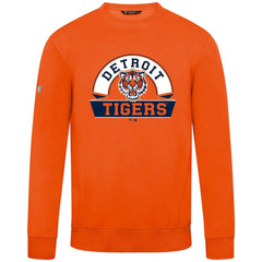 Detroit Tigers Levelwear Zane Banner Arch Sweatshirt - Orange Sweatshirts