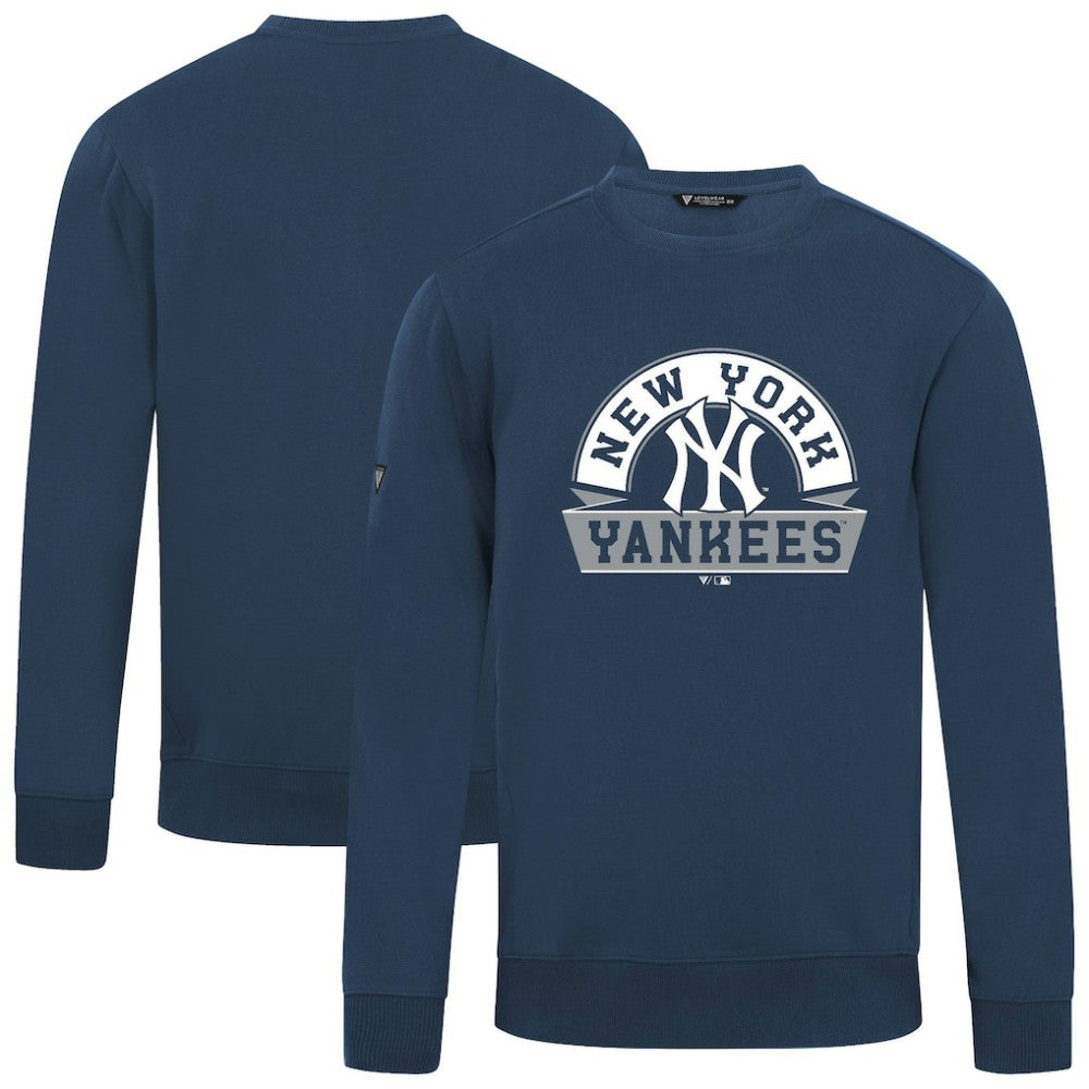 New York Yankees Levelwear Zane Banner Arch Sweatshirt - Navy Sweatshirts