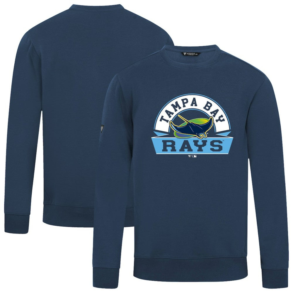 Tampa Bay Rays Levelwear Zane Banner Arch Sweatshirt - Navy Sweatshirts