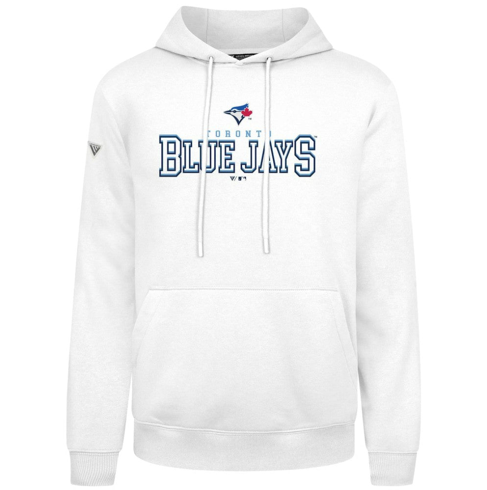 Toronto Blue Jays Levelwear Podium Journey Hoodie - White Hoodies