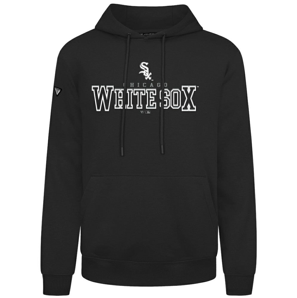 Chicago White Sox Levelwear Podium Journey Hoodie - Black Hoodies
