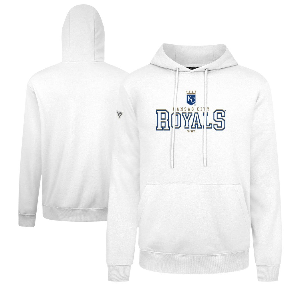 Kansas City Royals Levelwear Podium Journey Hoodie - White Hoodies