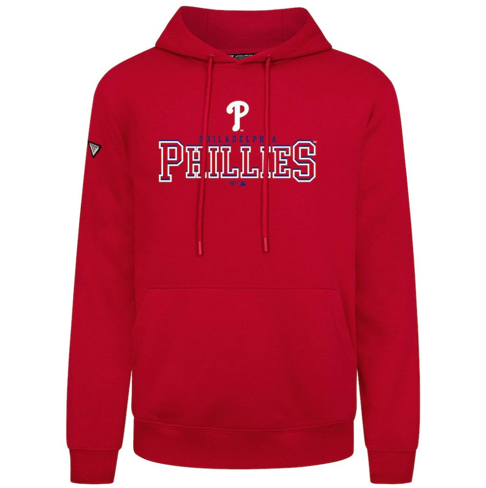 Philadelphia Phillies Levelwear Podium Journey Hoodie - Red Hoodies