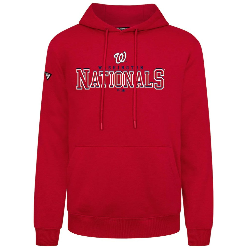 Washington Nationals Levelwear Podium Journey Hoodie - Red Hoodies