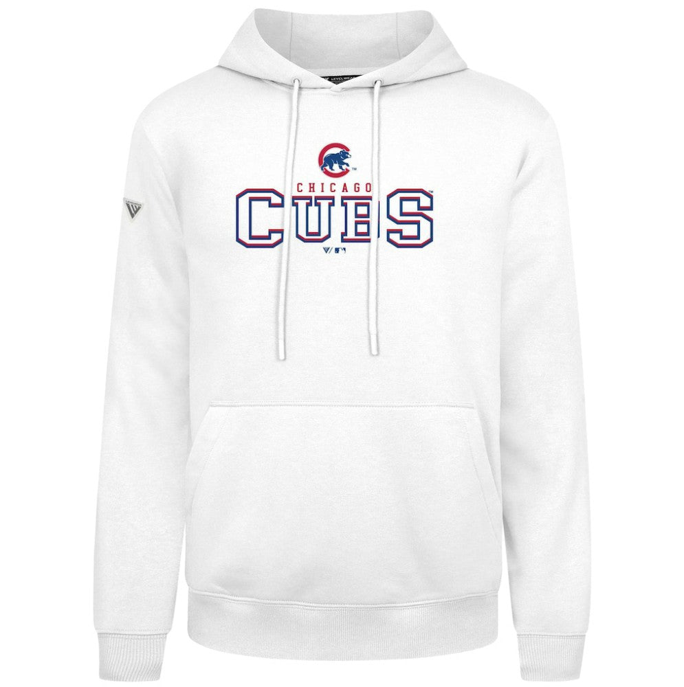 Chicago Cubs Levelwear Podium Journey Hoodie - White Hoodies